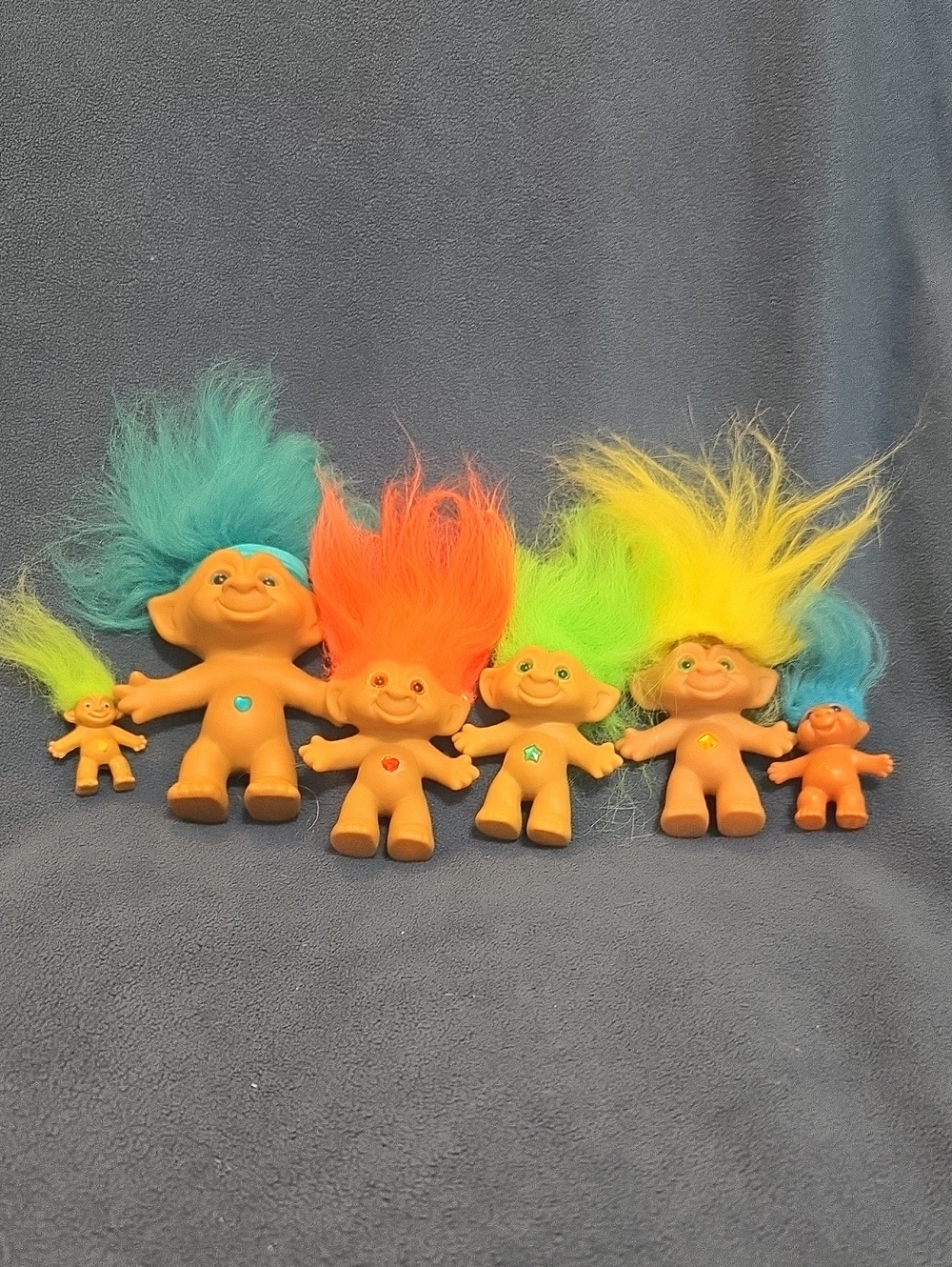 Vintage Treasure Trolls Dolls